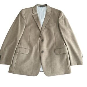 Men’s Tommy Hilfiger All Wool Taupe Blazer 44S